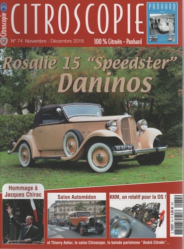 Citroscopie citroen rosalie - citroen,