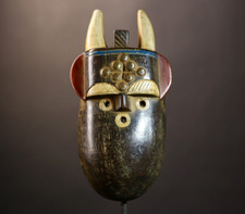 Masque tribal africain visage