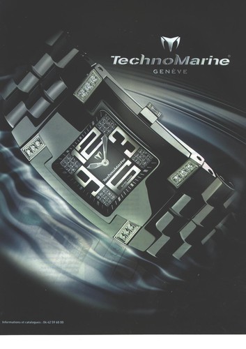 Publicite 2008 technomarine - publicite,