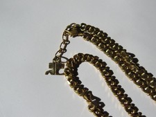 VINTAGE Collier chaine en