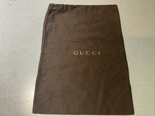 GUCCI BROWN   drawstring Pouch