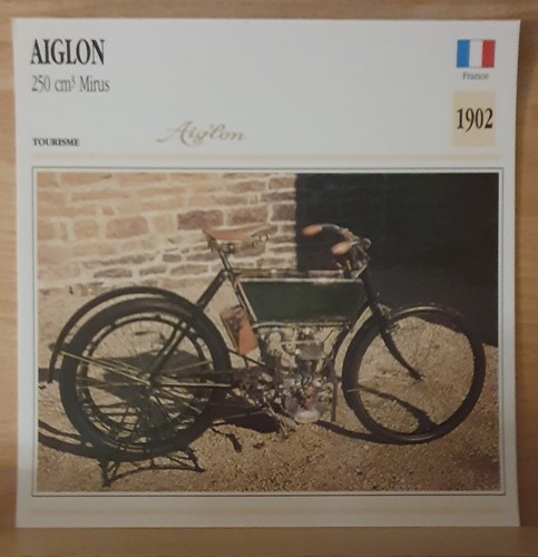Carte moto aiglon 250 cm3 - carte,