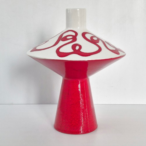 Vase vintage 1950 ceramique - vase,