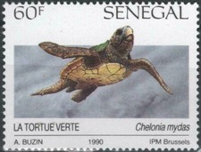 SENEGAL 895 ** MNH Tortue