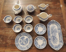 Ensemble Villeroy & Boch Burgenland bleu - service à thé - Très bon état