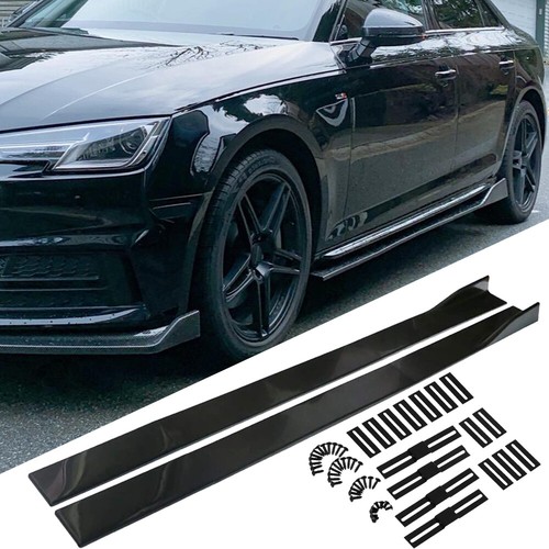 Car side skirts splitter - side,