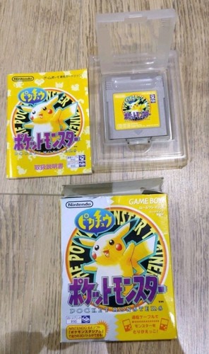 Pokemon jaune nintendo gameboy - jaune,