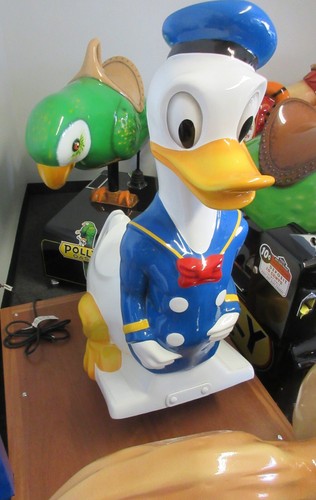 Donald duck kiddie ride - donald,