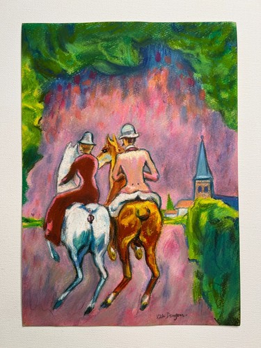 Kees van dongen dessin - dongen, sur
