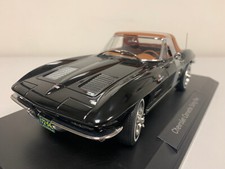 Norev Chevrolet Corvette Sting Ray Cabriolet 1963 Black 1/18 189055 1122 22