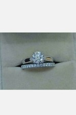 1.50 CT Moissanite Rond 14K