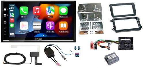 Autoradio din kenwood apple - 2-din,