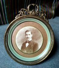 CADRE photo ROND à poser et