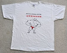 Bulldog gym attitude logo - gym,