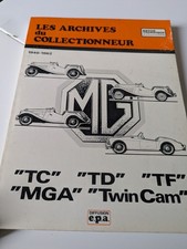 Revue TECHNIQUE  MG TC TD TF