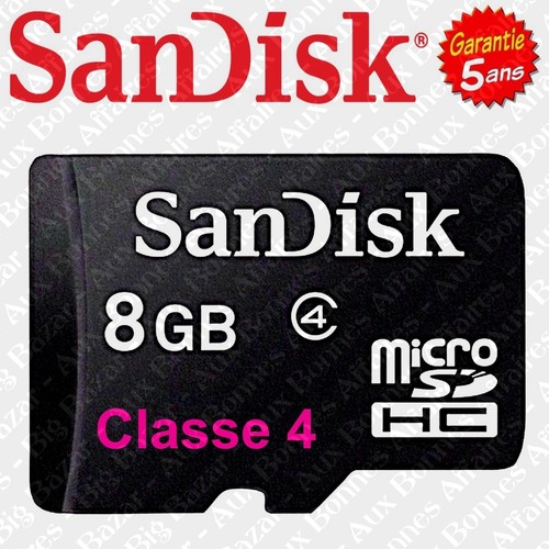 Carte mémoire sandisk go - carte, 8