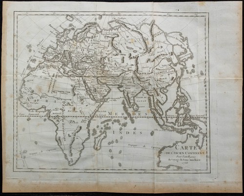 1788 carte monde ancien - 1788,