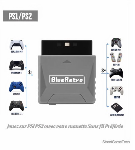 Adaptateur playstation 2 - adaptateur,