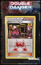 Carte Pokémon Admin Team Magma 29/34 XY Double Danger FR NEUF