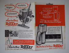 Advertising ELECTRIC COMBINATION ROTARY Pub Vacuum Mills Cafe Beater Brochure