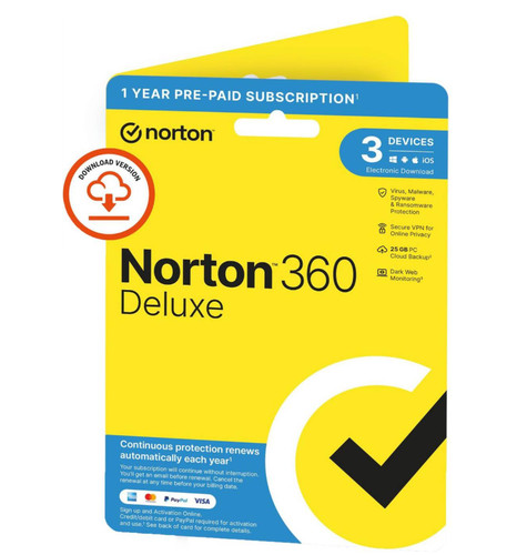 Norton 360 deluxe - norton, 1