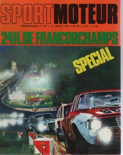 Sport moteur 193 1970 24h - moteur, spa
