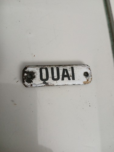 Petite plaque émaillée - petite,