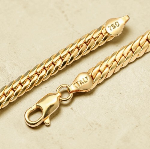Chaîne cuban plaqué 18k - cuban,