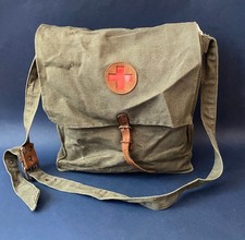 Vintage WWII Military Medical Bag with Red Cross #22