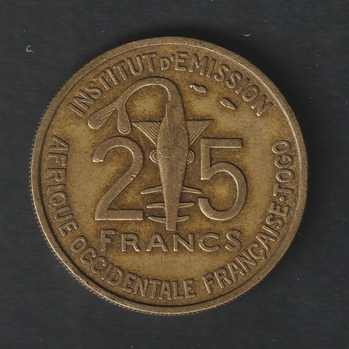 Aof francs togo - francs,, 1957