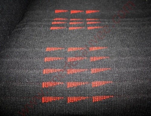 Tissu fanion rouge - tissu,