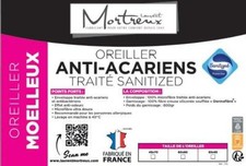 Oreiller anti-acariens