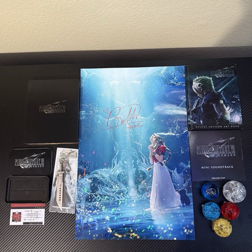 Ff7 signed aerith - signed, &