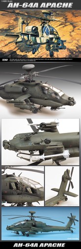 Academy 64a apache kit - 1:48,