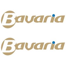 2 x Bavaria 60cm x 16,5cm