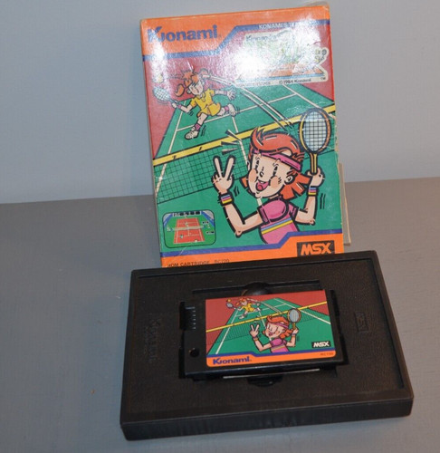 Cartouche jeu tennis - jeu, 1984