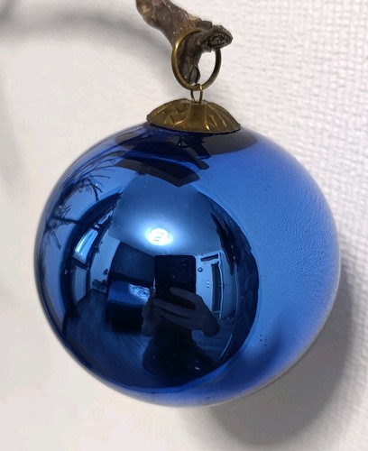 Boule kugel ancienne bleu - boule,