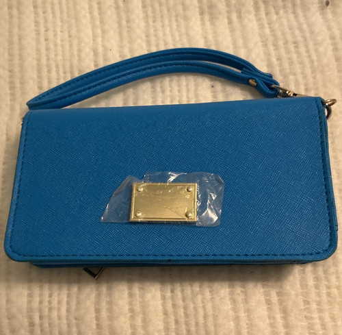 Dsquared2 blue wristlet wallet - blue,