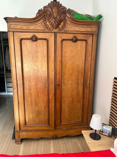 Armoire ancienne noyer - ancienne,