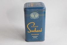 SUCHARD Blue Lithographed Sheet Cocoa Chocolate Box (73851)