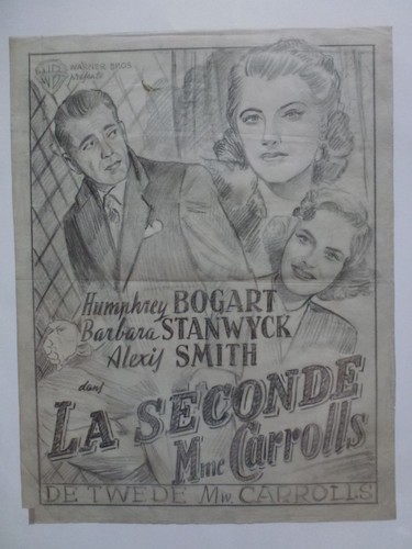 Seconde mme carroll dessin - la,
