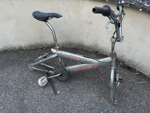 Ginet chrome bmx vintage old - bmx,
