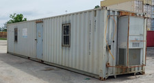 Used 40 ft Ground Level Office Container (Atlanta Container & Trailer, LLC.)