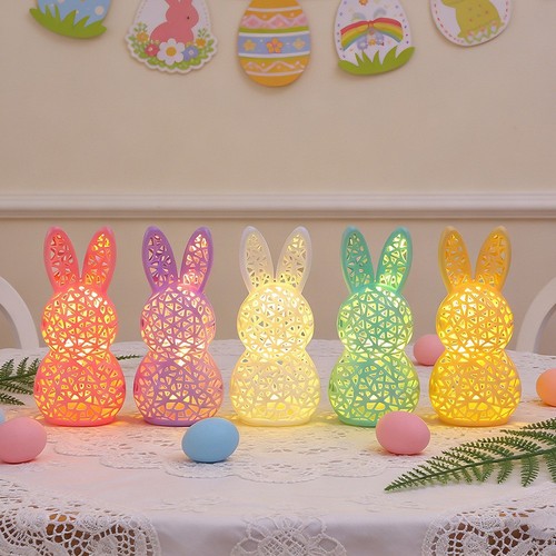 Lampe lapin pâques décor - de,