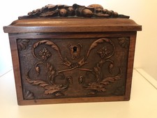 Boîte Sculptée Ancienne