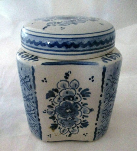 Boite thé céramique - , delft