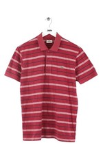 Polo en coton bordeaux Lacoste