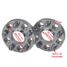 2x 25mm 5x114.3 Entretoise de