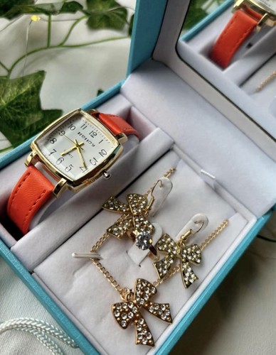 Coffret montre bijoux femme - &,