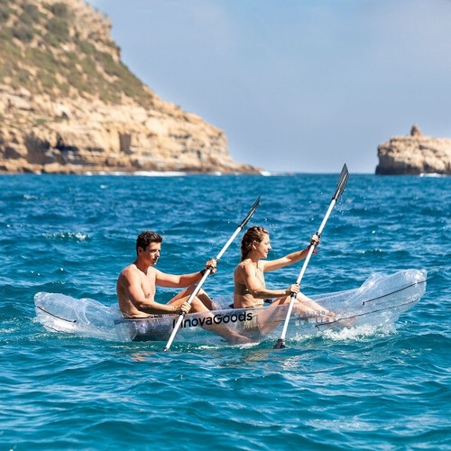 Kayak gonflable transparent - kayak,